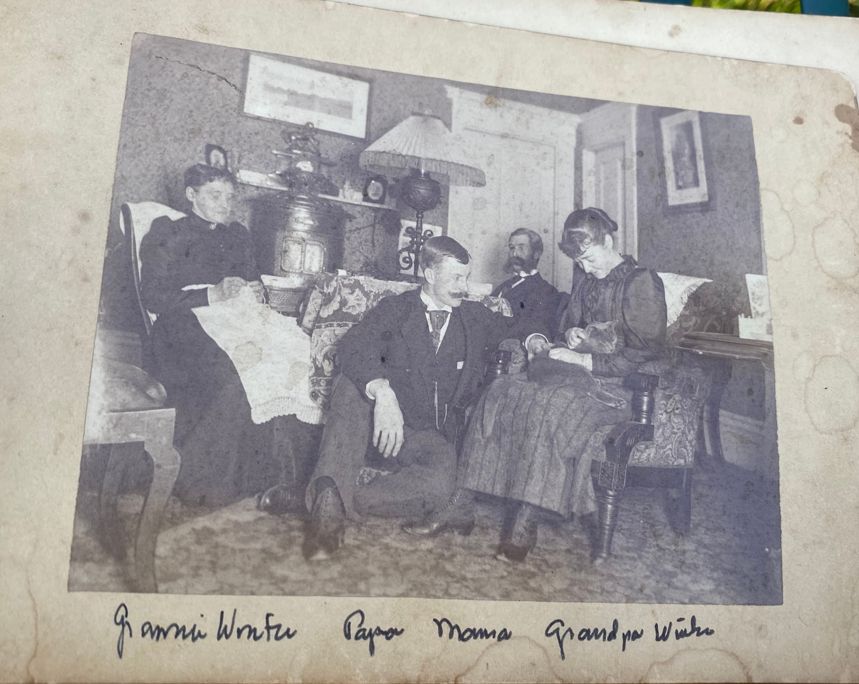 Dartmouth Street living room, New Bedford